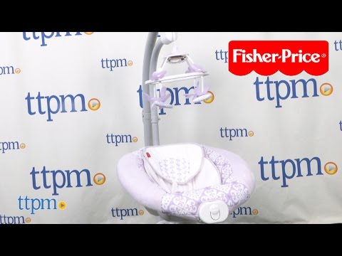 Deluxe Cradle 'n Swing Purple from Fisher-Price