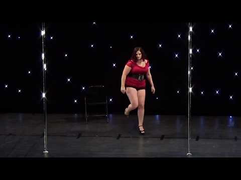 Second Place Michelle Szpak - Solent Pole and Hoop - Pole Performer