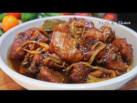 Best way to cook Pork Humba Recipe💯✅  Tastiest ever, Easy pork recipe