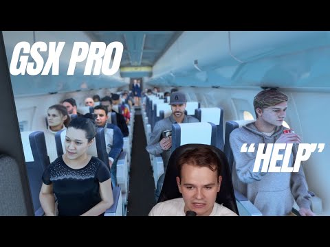 Real Passengers In MSFS (they're frightened)