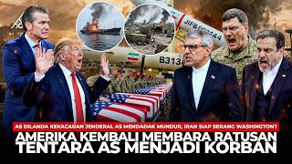 Perang Makin Tak Terkendali IRGC Bikin Ribuan Tentara AS ‘Tersandera’! Jenderal-jenderal Mundur