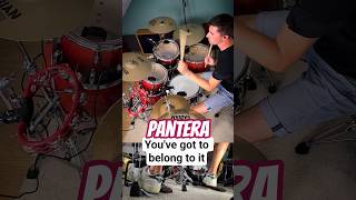 Pantera - You've got to belong to it #pantera #drums #drumcover #drummer #drumming #metal