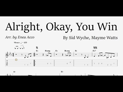 Alright, Okay, You Win