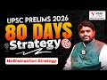 UPSC Prelims 2026 80 Days Strategy No Distraction Strategy By Vishnu Sir