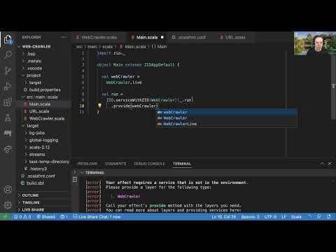 Zymposium - Building a web crawler with ZIO
