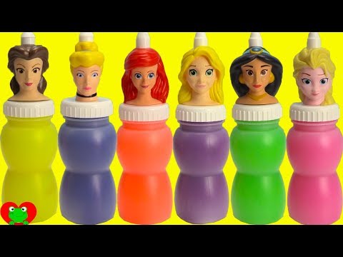 Disney Princess Slime Surprises Belle, Ariel, Cinderella, Jasmine