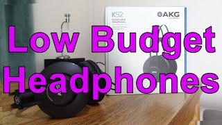 Video thumbnail for AKG K52 Headphones Review, Budget HiFi Audio by Michael Yates