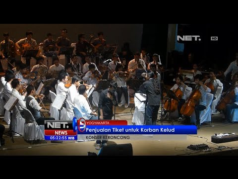 NET5 - Konser Keroncong untuk korban Kelud di Yogyakarta