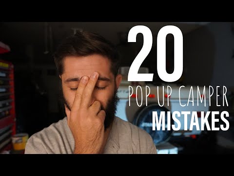 2nd YouTube video about how much weight can a pop up camper bed hold