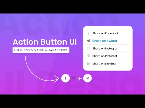 Floating Action Button in Html CSS | Animated Html CSS Floating Button ...
