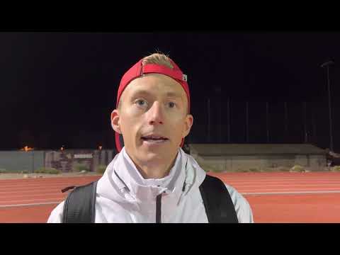 Evan Jager was tripped up after four miles of The TEN