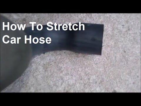How To Stretch Car Rubber Hoses To Fit
