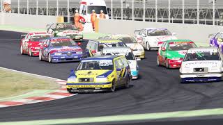 HDR Touring Cars Cup 2025 Barcelona Race 2 Assetto Corsa