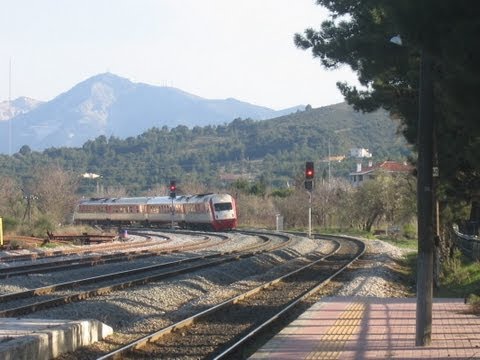 OSE AEG / LEW Hennigsdorf DMU at Afidnes station