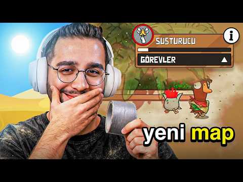 YENİ HARİTA! HERKESİ SUSTURUP MASUMLARI AVLADIM! | GOOSE GOOSE DUCK