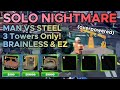 BEST SOLO TDX NIGHTMARE XMAS Man VS Steel STRATEGY With OP Oil Derrick ROBLOX