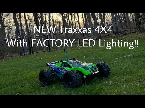 NEW TRAXXAS RUSTLER 4X4 With FACTORY LED LIGHTS | Overview, set-up, drive & more!