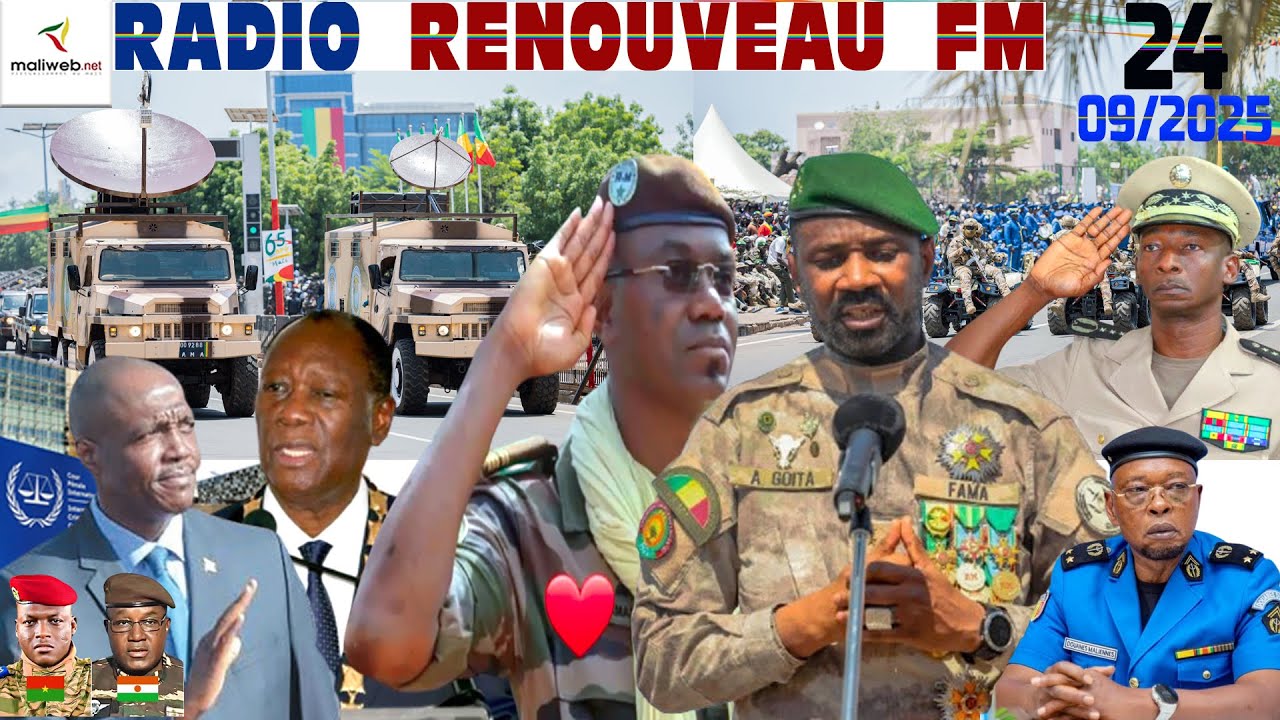 La Revue de Presse de la RADIO RENOUVEAU FM du 24 Septembre 2025