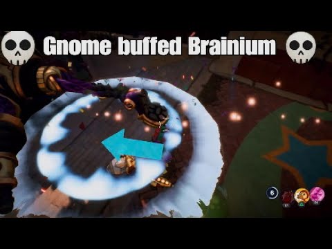 Gnome buffed brainium getting taken down!