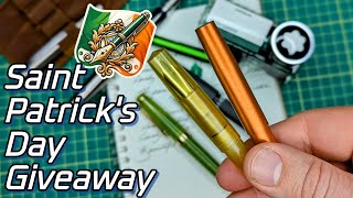 2025 St Patrick's Day Special - Irish Pens & Giveaway