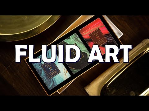 Magic Review - Fluid Art Playing Cards Luxury Edition