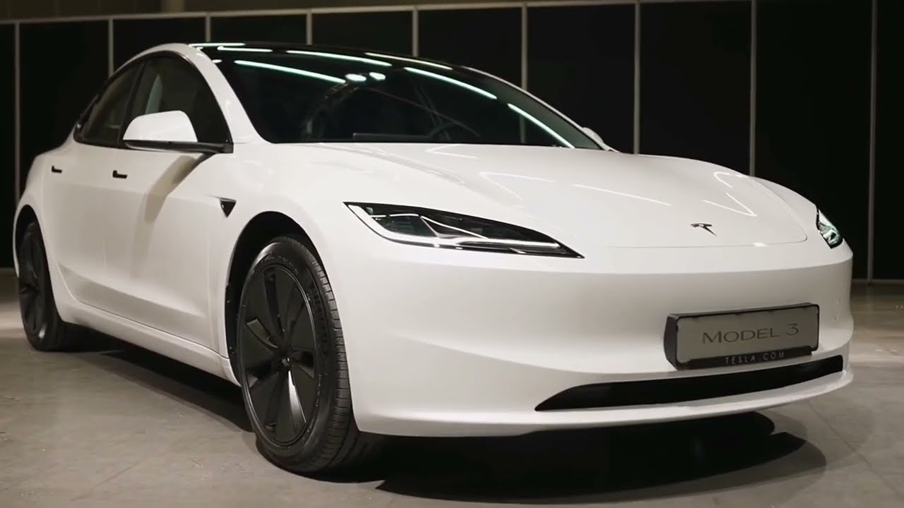 Xe điện Tesla Model 3 2024 ra mắt: Thiết kế ấn tượng, quãng đường di chuyển dài hơn