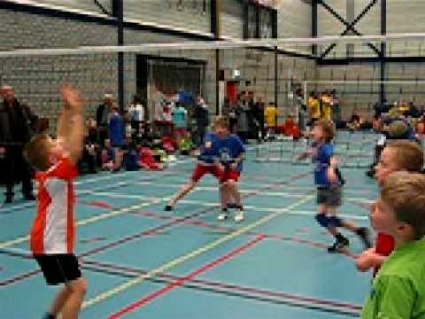 Taurus volleybal montessori groep 5 dl 2