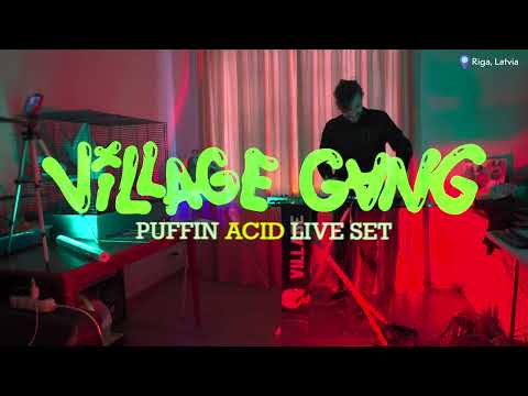 DMITRY PUFFIN x ACID LIVE SET x @VillageGang TV