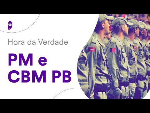 Hora da Verdade PM e CBM PB: Discursivas - Prof. Rodolfo Gracioli
