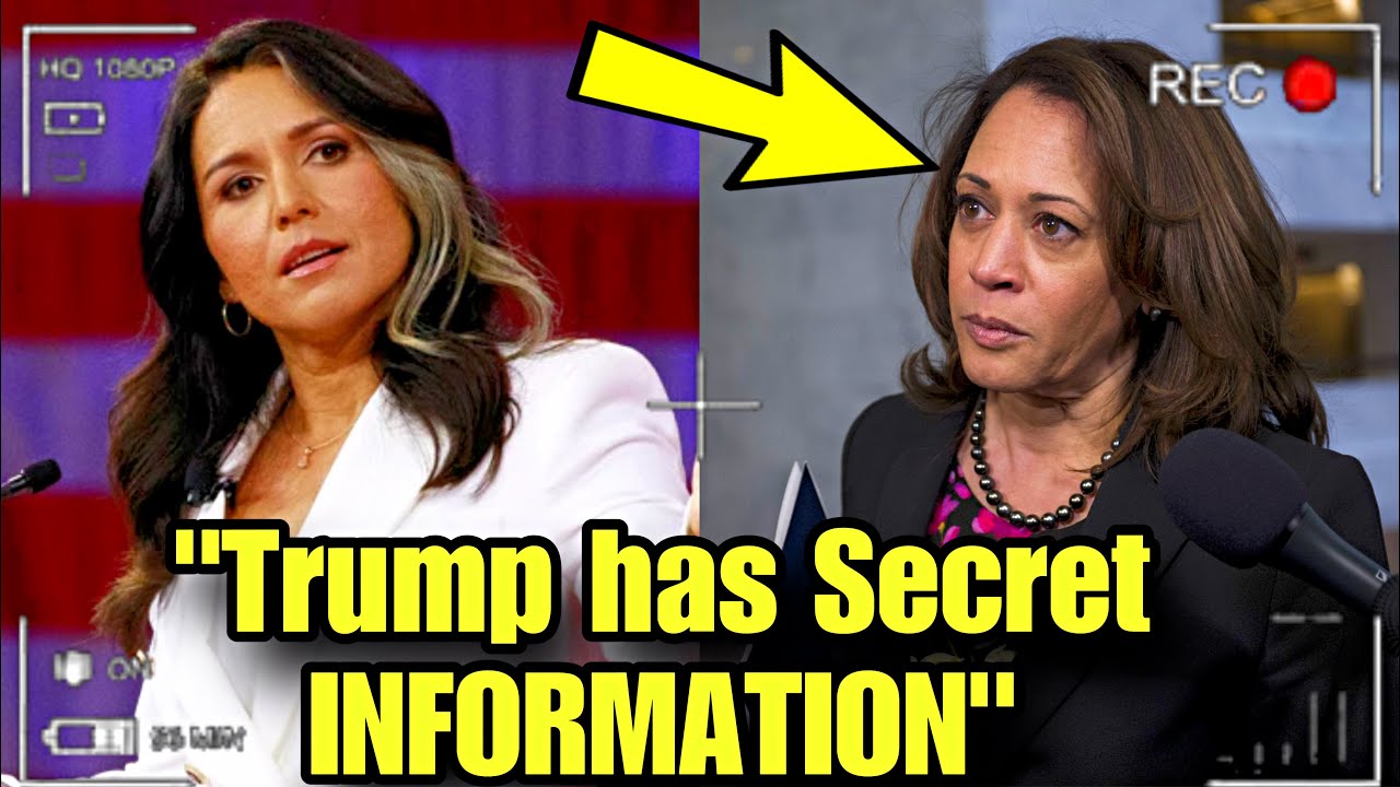 Kamala RUNS SCARED After Tulsi Gabbard's Surprise ANNOUNCEMENT About Trump, One Day Before Debate..
