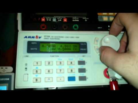 Testing LM323K voltage regulators with a DC Load