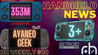 RP3+, AYANEO 2 & RG 353M First Impressions // RH Weekly #20