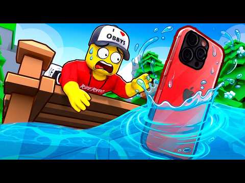 Upustil jsem iPhone do jezera! (Roblox)