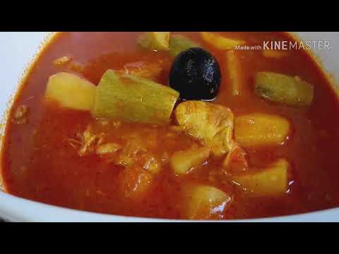 Marag Chicken with recipe #theTraditionalArabicDish