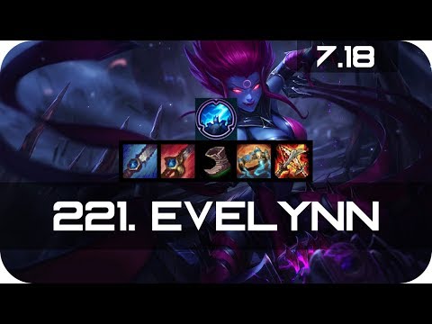Evelynn Jungle vs Jax Season 7 s7 Patch 7.18 2017 Gameplay Guide Build Normals