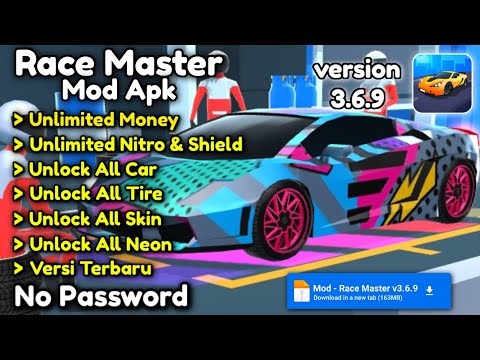 RACE MASTER 3D v3.6.9 MOD APK | UNLIMITED & UNLOCK ALL