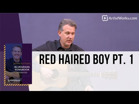 🎸 Bryan Sutton Guitar Lesson - Red Haired Boy Pt. 1 - TrueFire