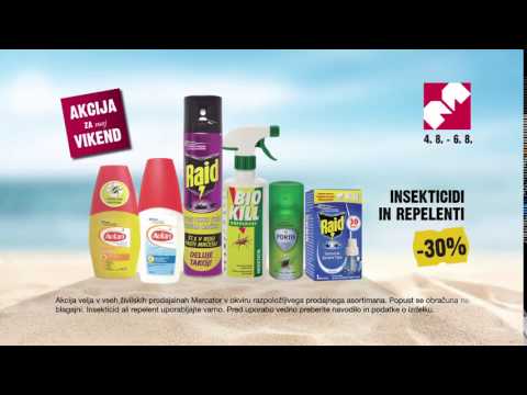 Mercator vikend akcija, 4. – 6. 8. 2017