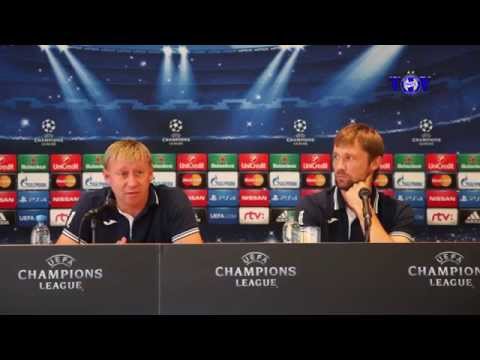 19.08.2014_Слован (Братислава, Словакия) - БАТЭ (Борисов, Беларусь). Предматчевая пресс-конференция