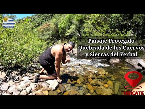 Paisaje Protegido Quebrada de los Cuervos y Sierras del Yerbal ; Departamento de Treinta y  Tres .