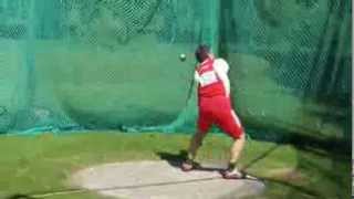 preview picture of video 'Hammer   Throw NÖ Masters 12 8'
