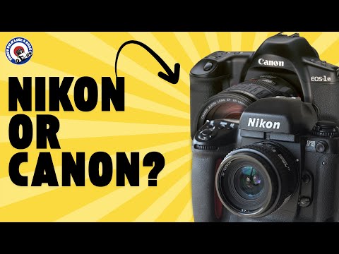 Canon vs Nikon. Was the NIKON F5 the KING of the SLR Cameras?