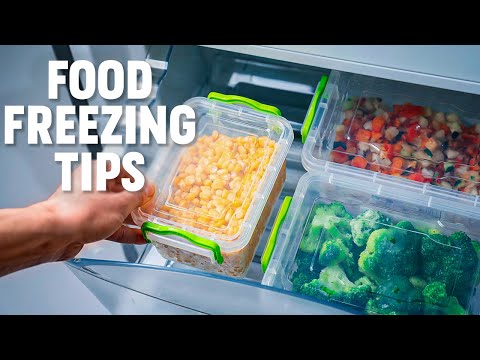 Freeze Your Food Quickly and Efficiently with These Tips