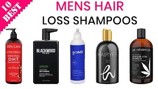 10 Best Men’s Shampoos for Hair Loss, Thinning Hair, and Hair Growth