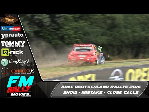 ADAC Deutschland Rallye 2016 | Mistakes - Show - Hot moments [HD]