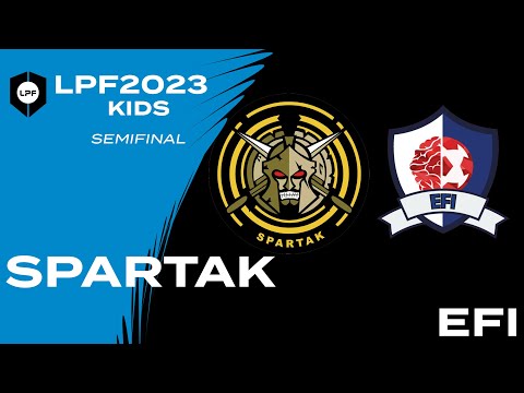SEMFINAL -LPF KIDS 2023  SUB8 SPARTAK  X ESCOLA DE FUTEBOL INTELIGENTE