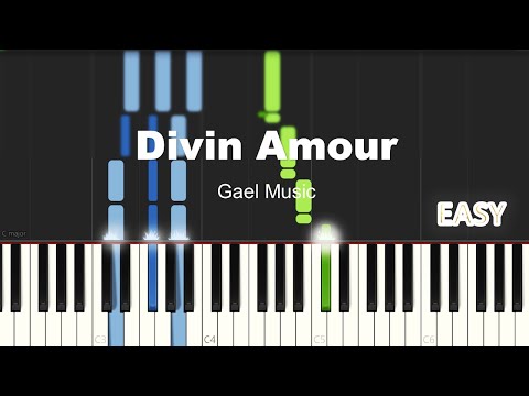Gael Music - Divin Amour | EASY PIANO TUTORIAL BY Extreme Midi