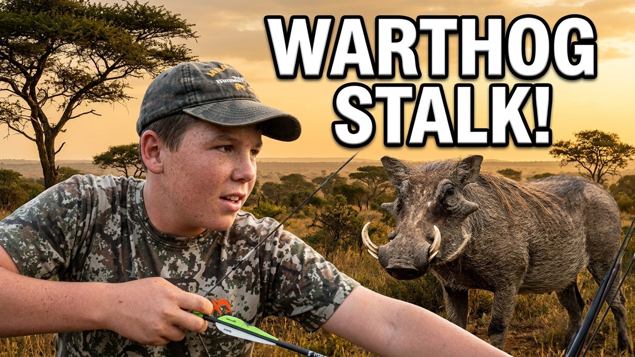 Stalking WartHOGS on the Other Side of the World with @fenhayes2308