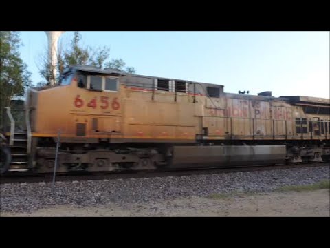 Union Pacific loaded Coal Train heads East in Dixon IL 1080p HD