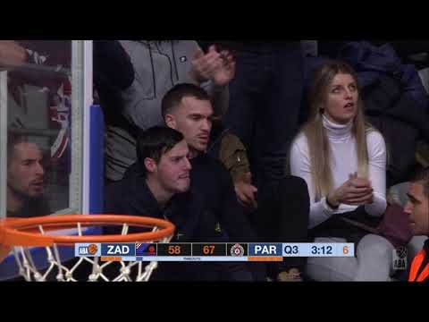 ABA Liga 2018/19 highlights, Round 16: Zadar - Partzan NIS (19.1.2019)